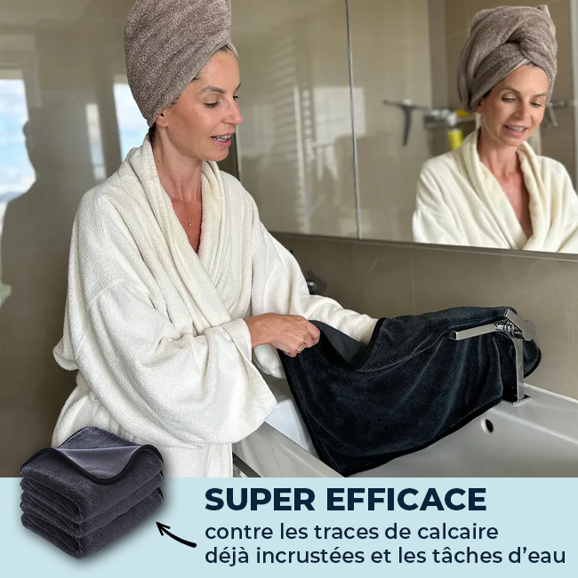 Chiffon Slova™ (nettoie à l'eau, sans traces)