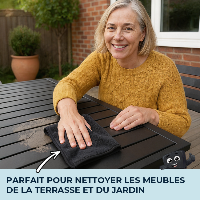 Chiffon Slova™ (nettoie à l'eau, sans traces)