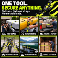 Retractable Ratchet Straps